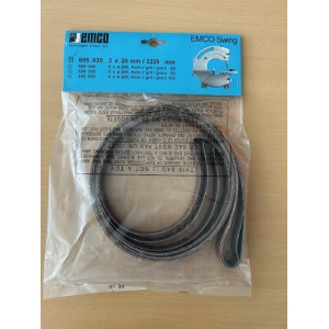 EMCO-Schleifband 20 mm / 1 SET - 3 Stück für Emco Swing