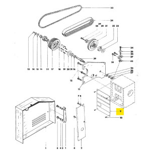 Frontschild inch 60 Hz
