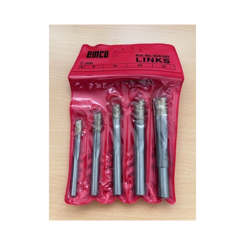 Set long hole drill left (6-14 mm) for MH 26/ MH 30 - for long hole drilling device