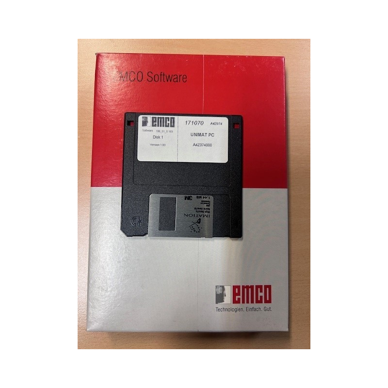 EMCO SOFTWARE / UNIMAT PC - MS DOS
