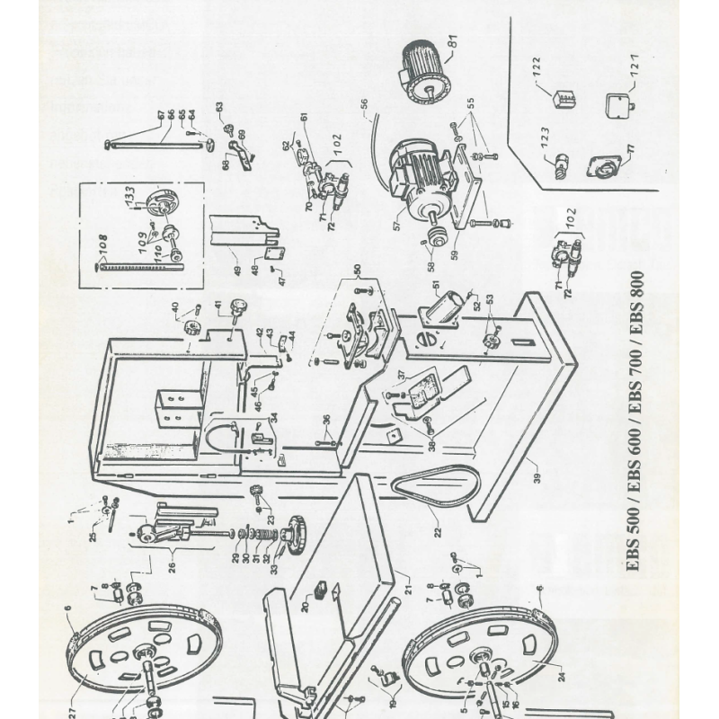 FLANSCHMOTOR  2,2KW FÜR EBS600