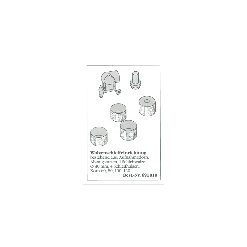 WALZENSCHLEIFEINRICHTUNG  FÜR EMCO BS 3