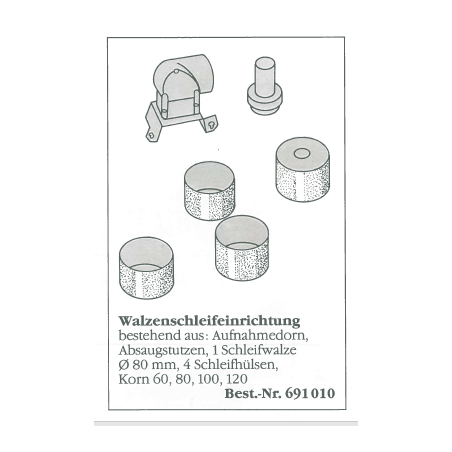 WALZENSCHLEIFEINRICHTUNG  FÜR EMCO BS 3