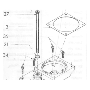 Sealing ring G18x24x3 - Pos. 21