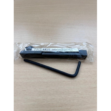 Parting tool holder with 1 mm HM-tool