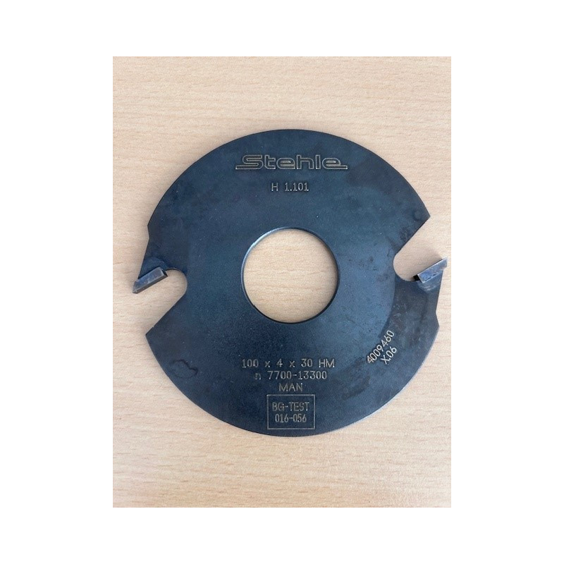 Groove cutter HM, Z - 2 100x4x30/HM