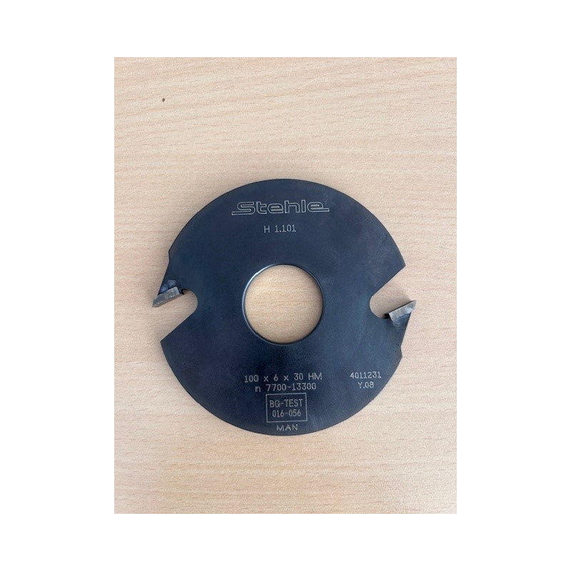 EMCO NUTFRÄSER HM Z-2 100x6x30 mm für Tischfräse TF 10 und Fräseinrichtung zu MK 81