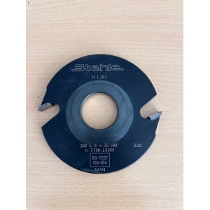 Groove cutter 100x8x30mm /HM