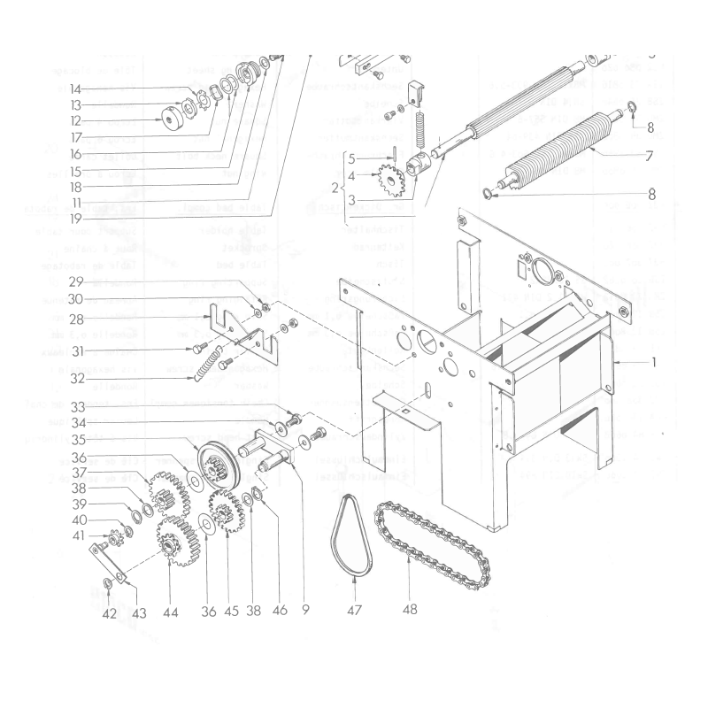 Rillenkugellager 6004 2Z - Ball bearing - FB 2 / REX 1000/ REX 2000/ Unimat Basic - Pos. 19