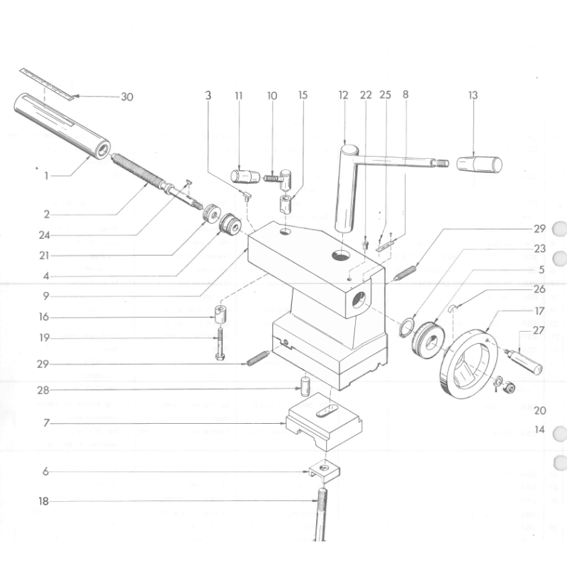 EMCO-TRIEBSCHRAUBE (SUPER11) metrisch - Pos. 2.