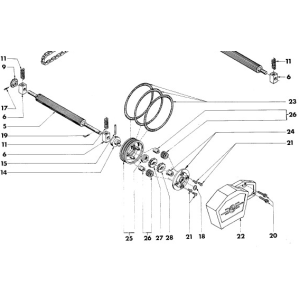 Gear Pos. 26 for EMCO Rex