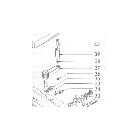 Drehb. Zylindergriff - Handle - Position 39.