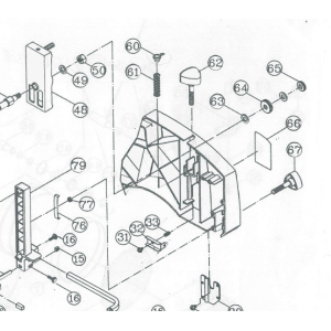 Star knob  -  Positionen 60-65