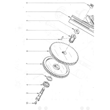 Bearing bush - Position 3.