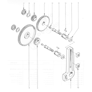 Räderschere für COMPACT 10 - Quadrant - Position 1.