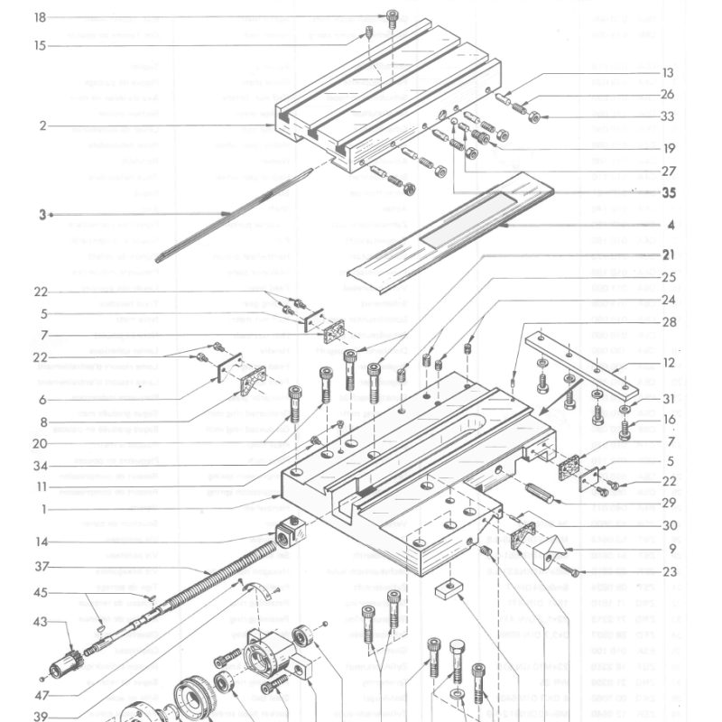 Grooved adjusting pin - 4x8 DIN 1471-6.8 - Position 28