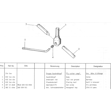 Body  (from the fly cutter)