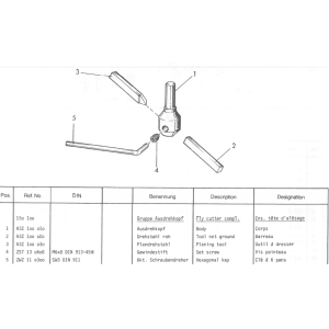EMCO DREHSTAHL ROH -  Position 2.