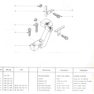 Zylinderschraube M6x25 DIN 912-6.9 - Position 5.