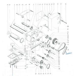 Riemenscheibe - Pulley - Position 9.