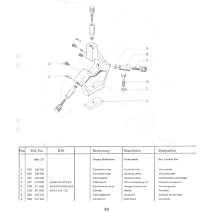 Slide-block - Position 9
