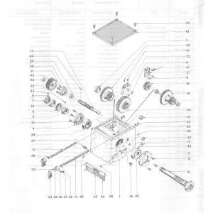 Gleitstein - Sliding pad - Positon 9. - KD 6.03-11