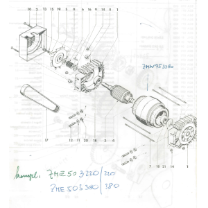 Gehäuseschraube - Position 7.