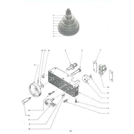 Wechselrad 55 - Change gear - Compact 8 / 8E