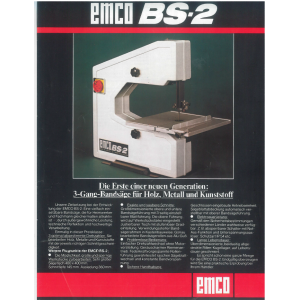 EMCO Bandsägeblätter 1783x15x0,45  2 Stück - 1 PAAR