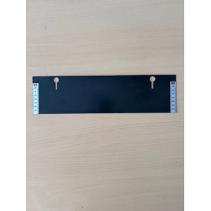 Emco Satz 3 Querschablonenbleche vorgefertigt, aus verzinktem Stahlblech