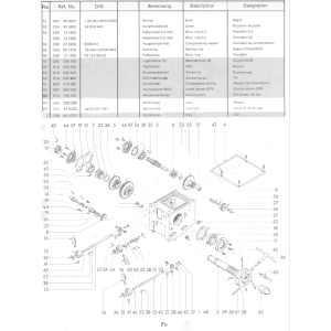 Compensating washer 6206/K2  - Position 54.