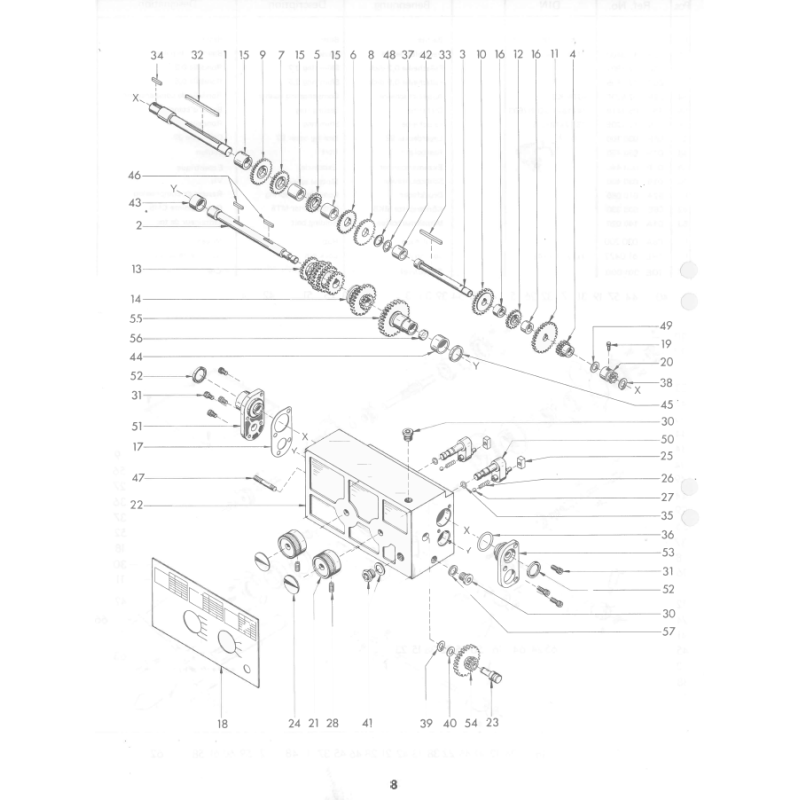 Shear pin bush  - Position 20.