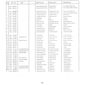 Thrust ball bearing - Position 21.