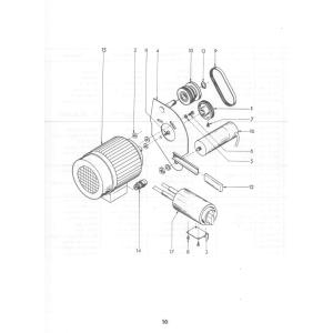 Motor plate - Position 4.