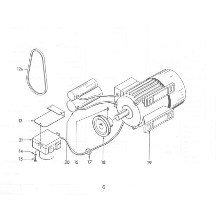 Motor Pulley - Position 18.