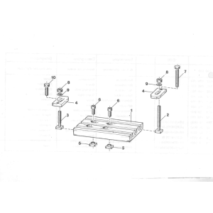 Clamping bolt 35 mm 4kant 12 x 12 mm
