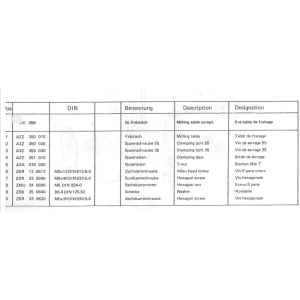 Clamping bolt 35 mm 4kant 12 x 12 mm