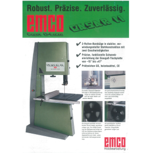 EMCO BANDSÄGEBLÄTTER 4425x10x0,60x6 - 2 Stück - 1 PAAR