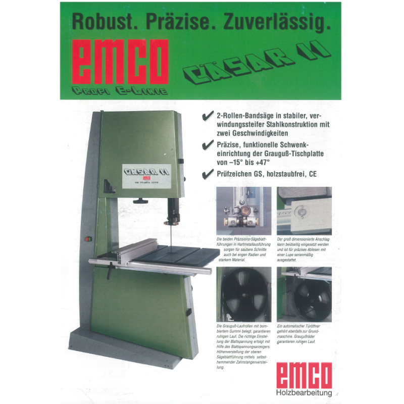 EMCO-FORMSCHLEIFBAND 1 SET mit 5 Stk - Korn 120