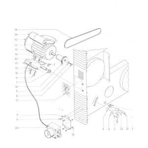 Guide bush - Position 1