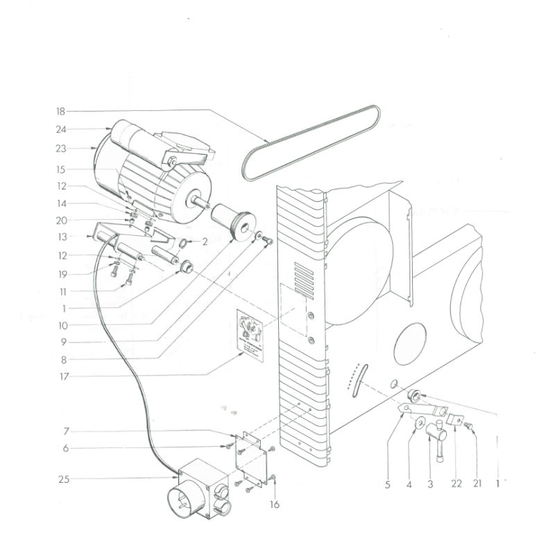 Guide bush - Position 1