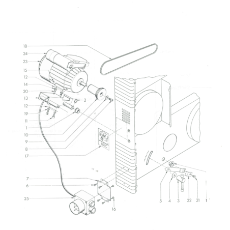 Guide bush - Position 1