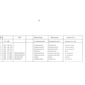 Hexagon head scew - M6x40 DIN 933-5.6