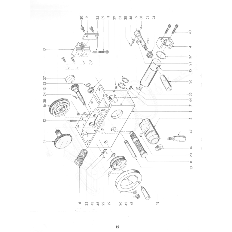 Indicator plate - Position 21