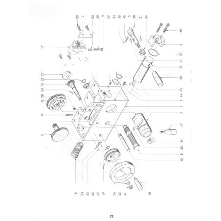 Indicator plate - Position 21