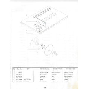 Insert / Combing attachment
