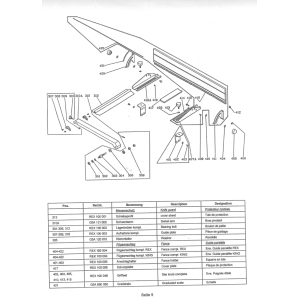 Guide plate - Pos. 307-309,316