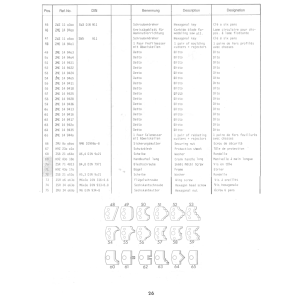 1 PAIR OF RABBETING CUTTERS + REJECTORS - Position 65