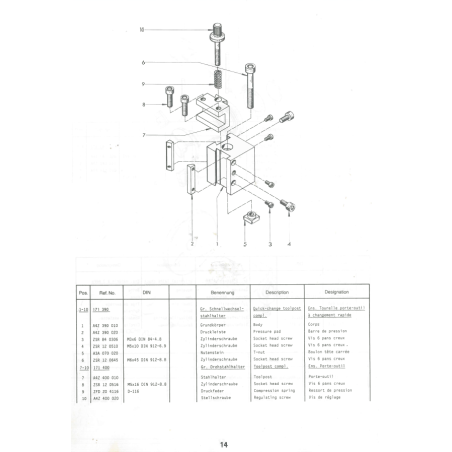 Compression spring D-116