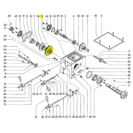 Sliding gear 55